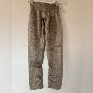 Tan Multiprint NVGTN Legginngs brand new with tags